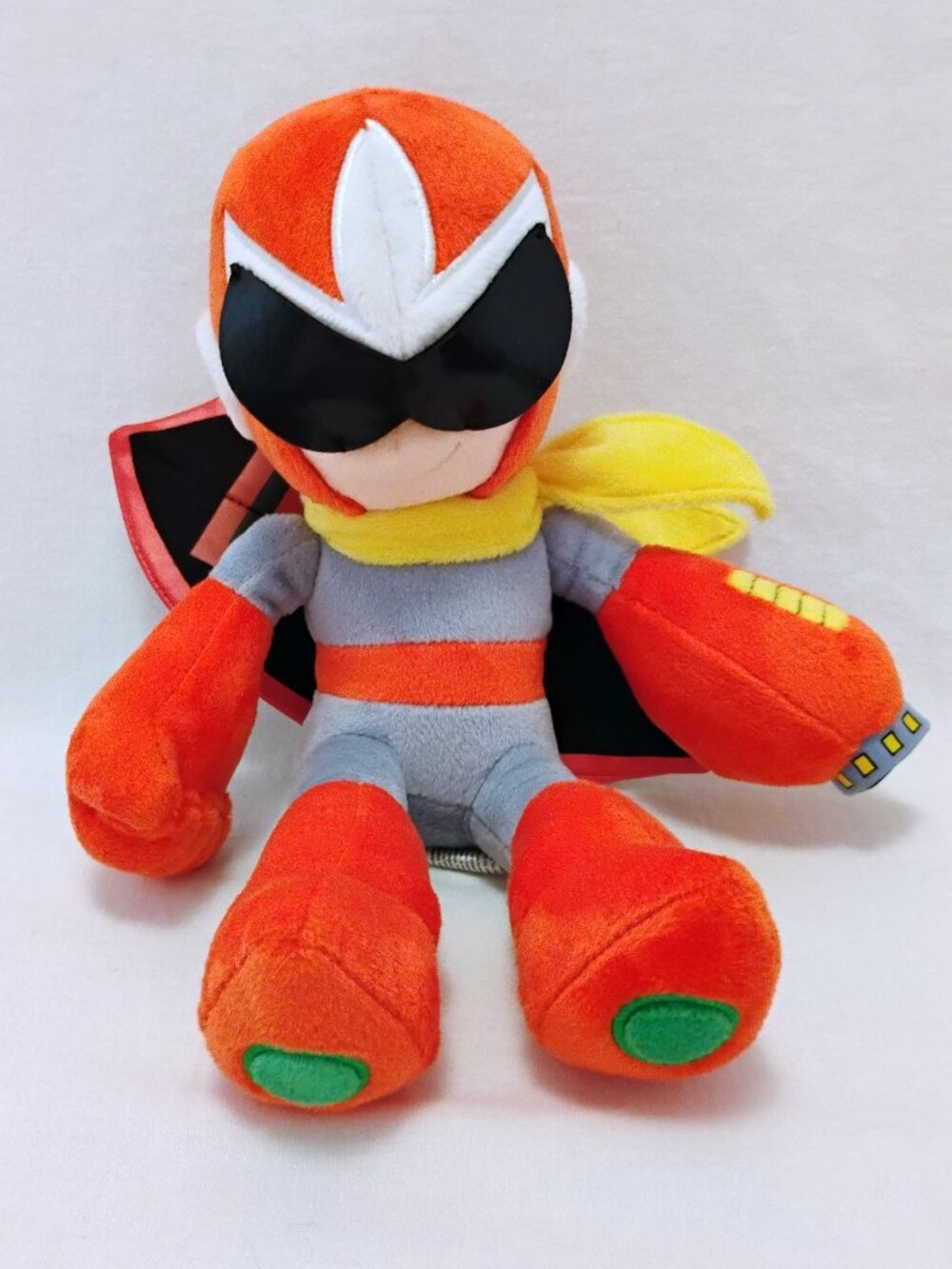 Mega Man Proto Man 9" SittingPush Rocketman All Star Collection Capcom RARE VG+